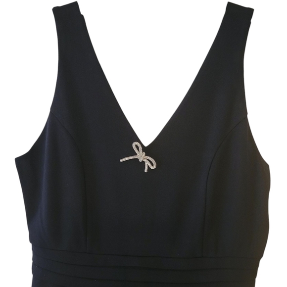 NWT Velvet Fleur Black Jumpsuit Size 8 - Picture 2 of 5